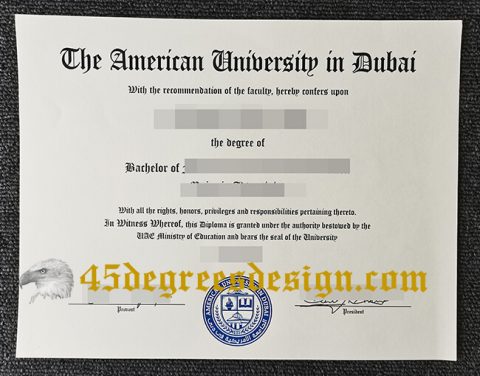 Getting a fake American University In Dubai diploma - Purchase Diploma ...