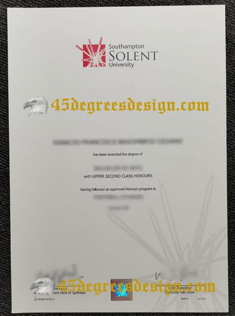 Where to get a fake Southampton Solent University degree?