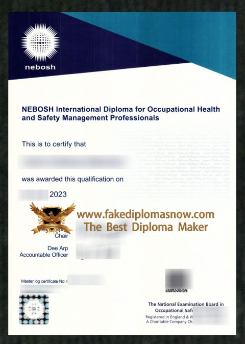 How To Get Fake Nebosh Diploma Unit Certificate Online？ 