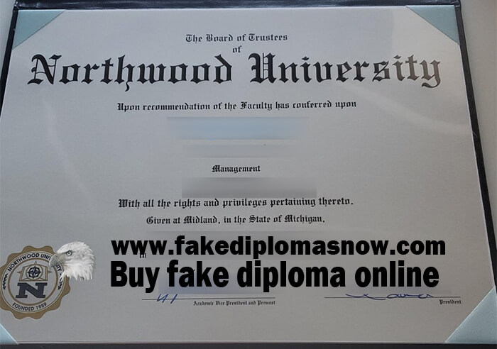 Northwood University diploma 