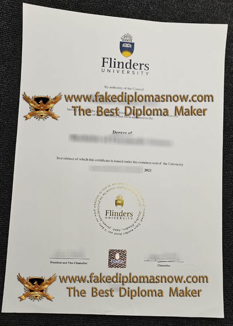 How long to get a fake Flinders University diploma online?