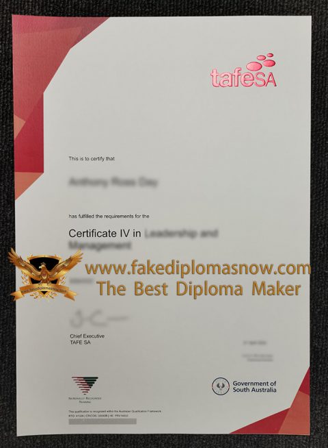 Who Make A Fake Tafe Sa Certificate In South Australia