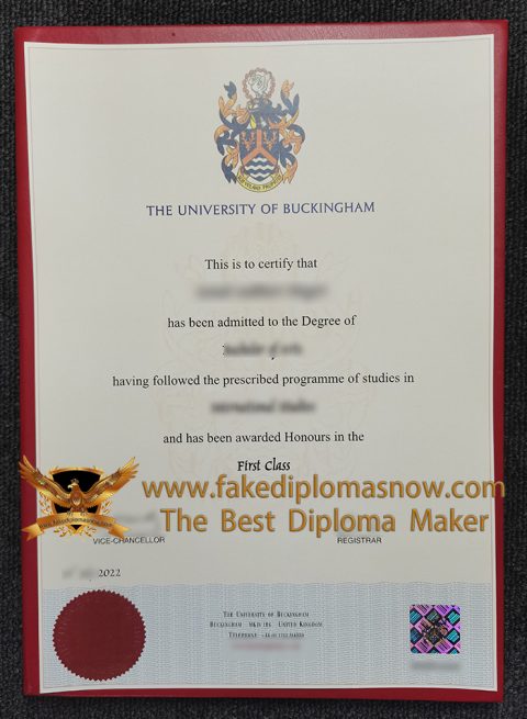 How much to order a fake University of Buckingham BA degree and ...