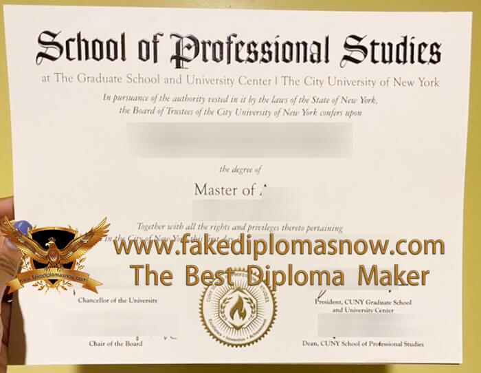 Buy A Fake CUNY SPS Diploma Quickly