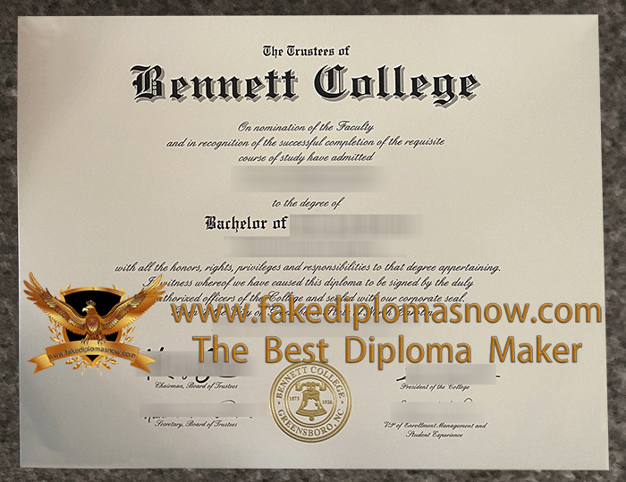 Bennett College diploma
