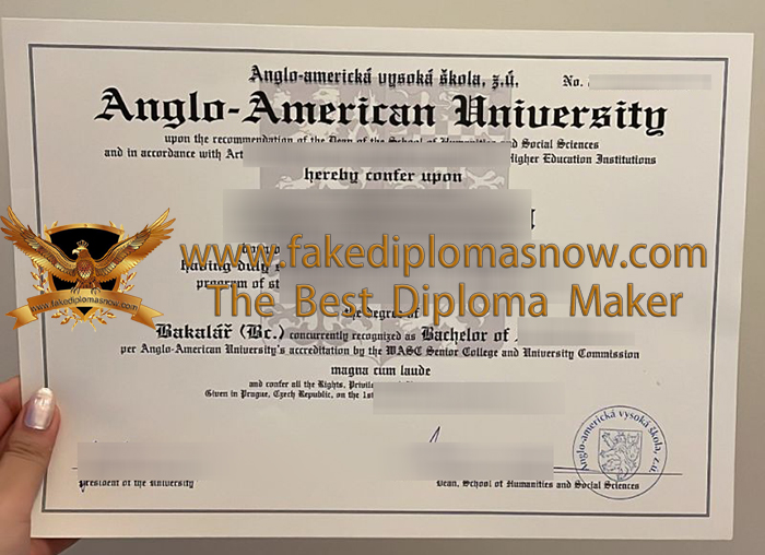 Anglo-American University Diploma