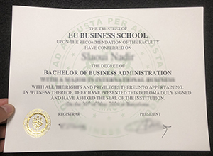 EU Business School degree
