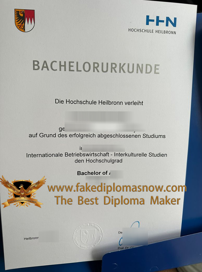 Hochschule Heilbronn Urkunde