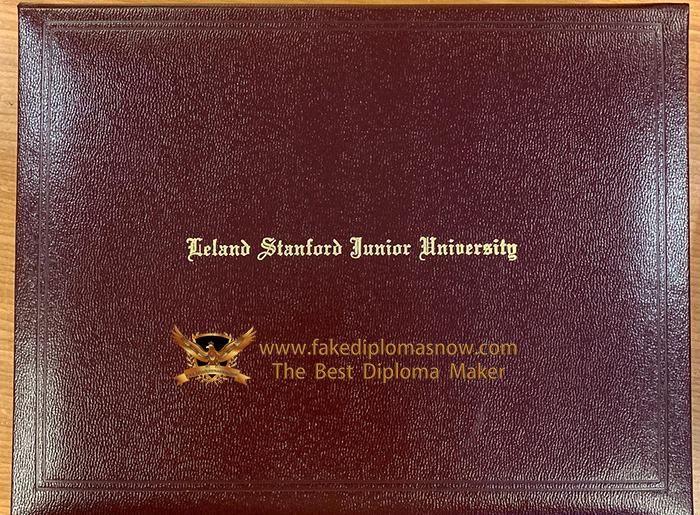 Stanford University diploma Cover