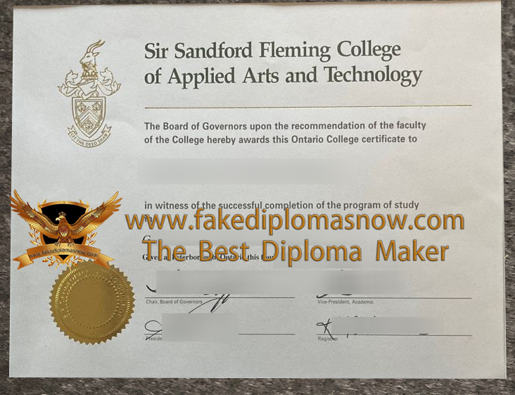 Fleming College Diploma