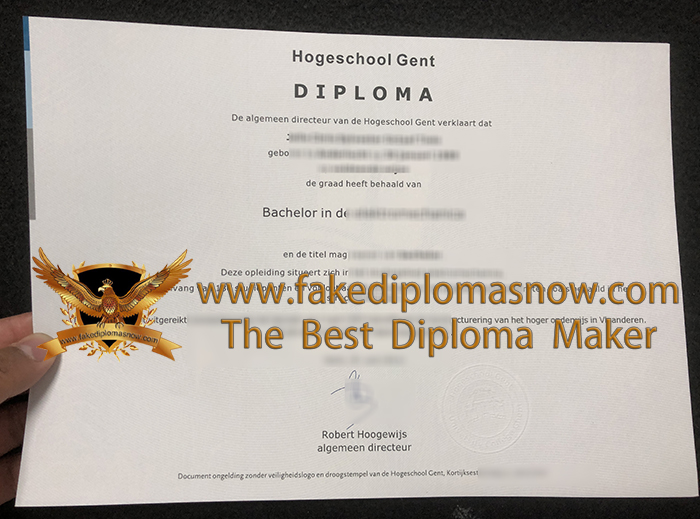 Hogeschool Gent diploma