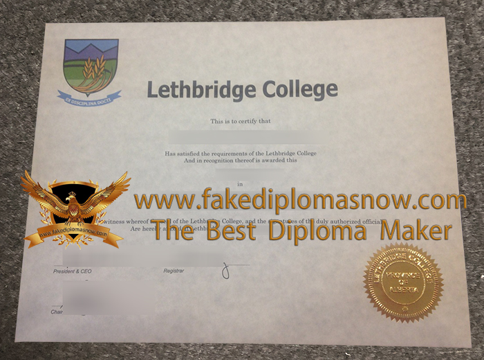 Lethbridge College diploma