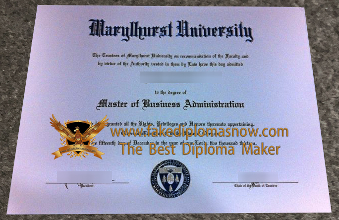 Marylhurst University MBA degree