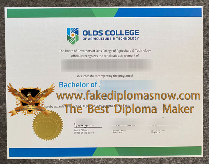 Olds College degree