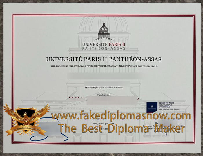 Paris 2 diploma