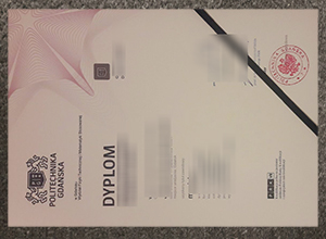 Politechnika Gdańska Dyplom certificate