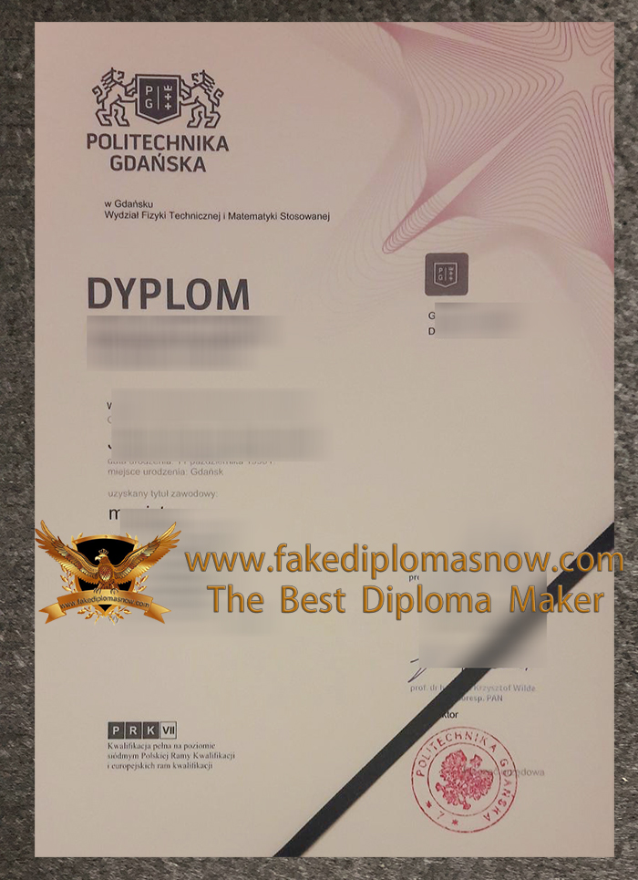 Politechnika Gdańska Dyplom