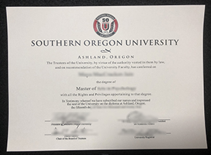 Order a SOU diploma, Order a Southern Oregon University degree