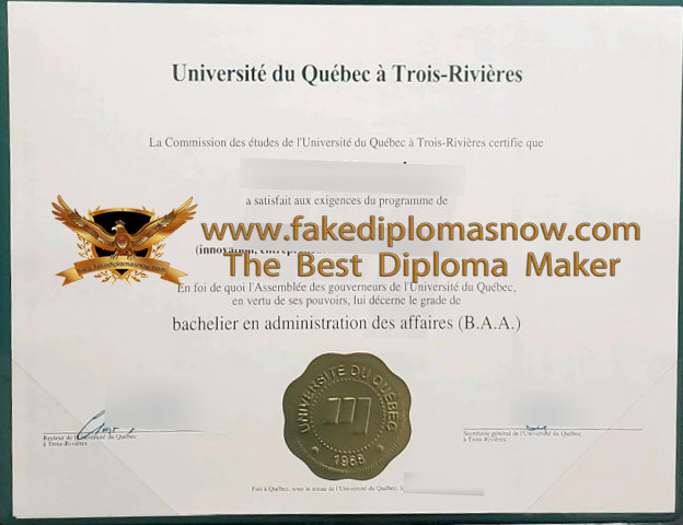 Université du Québec à Trois-Rivières BBA diploma