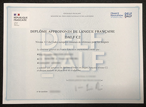 DALF C2 Certificate sample