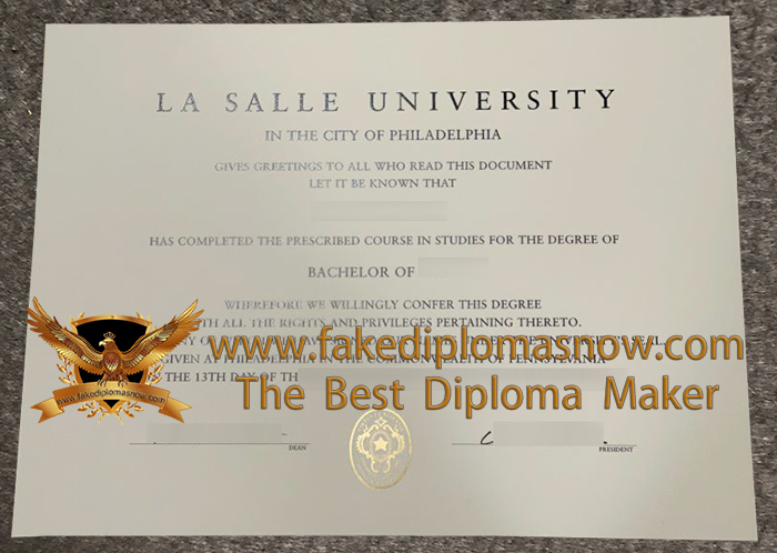 La Salle University Diploma