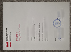 Technische Hochschule Brandenburg Degree Certificate