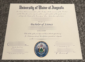 UMaine Augusta diploma certificate