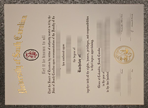 University of South Carolina diploma