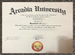 Arcadia University Diploma