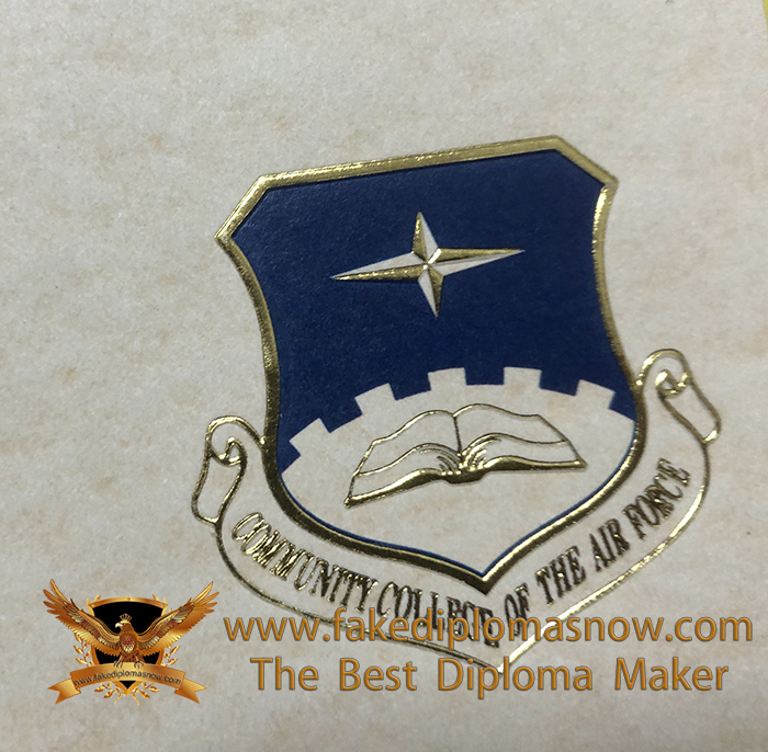 CCAF degree Seal