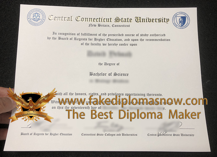 CCSU BSc diploma