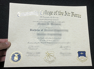 Community College of the Air Force diploma