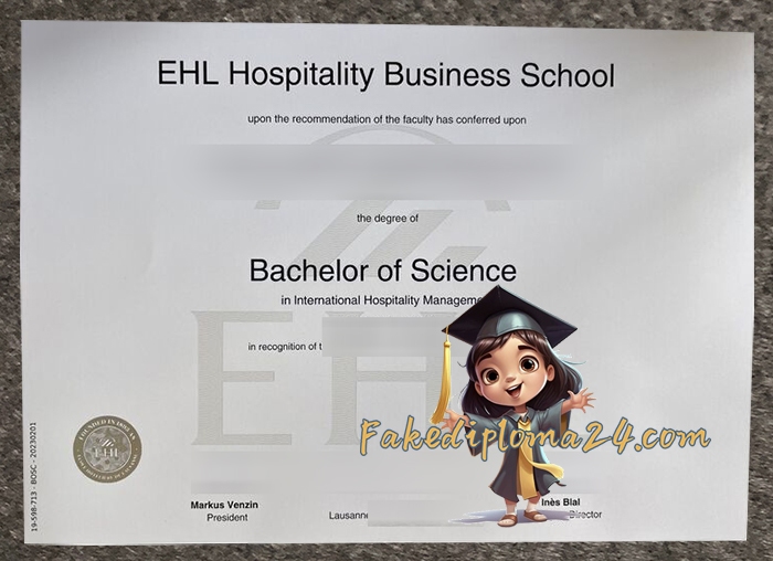 EHL Hospitality Business School degree