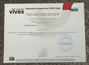 Hogeschool VIVES diploma