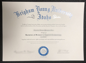 BYU–Idaho diploma