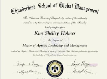 How to buy a fake Thunderbird School of Global Management diploma?