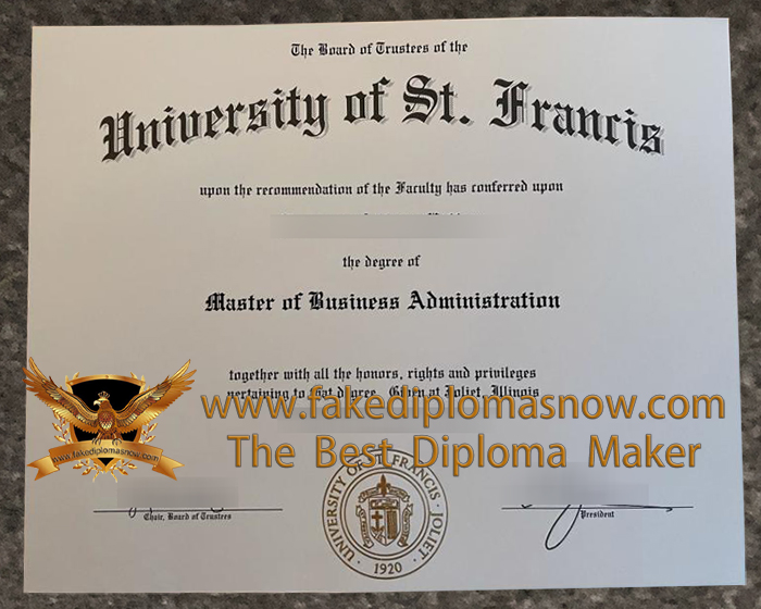 University of St. Francis degree