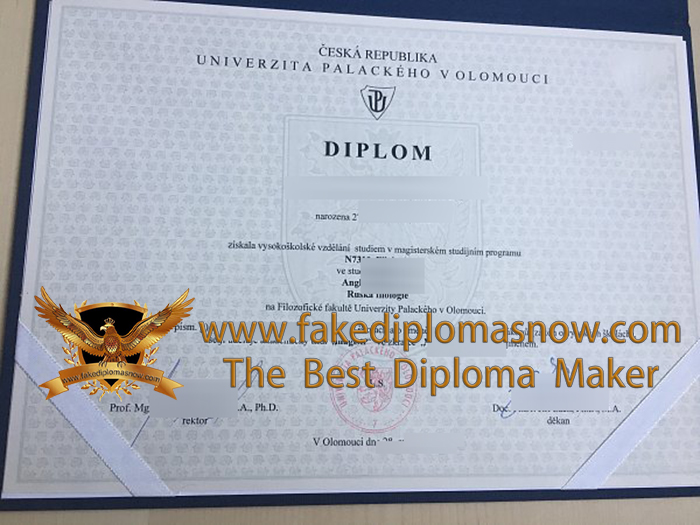 Univerzita Palackého v Olomouci diploma