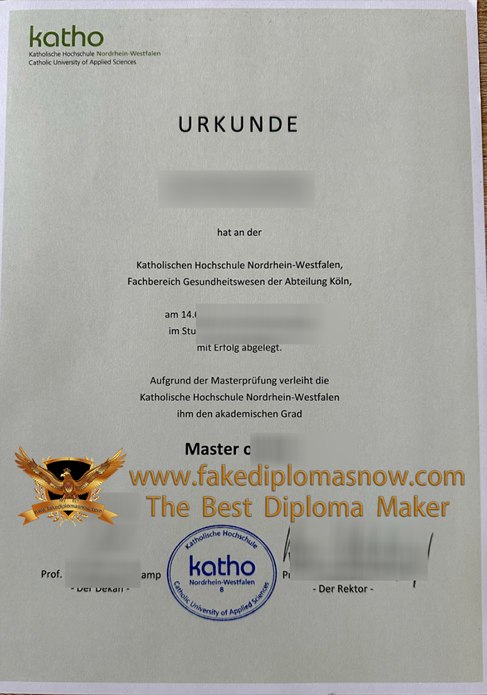 katho Urkunde