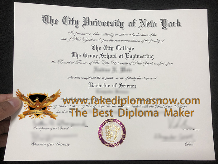 City University Of New York Diploma