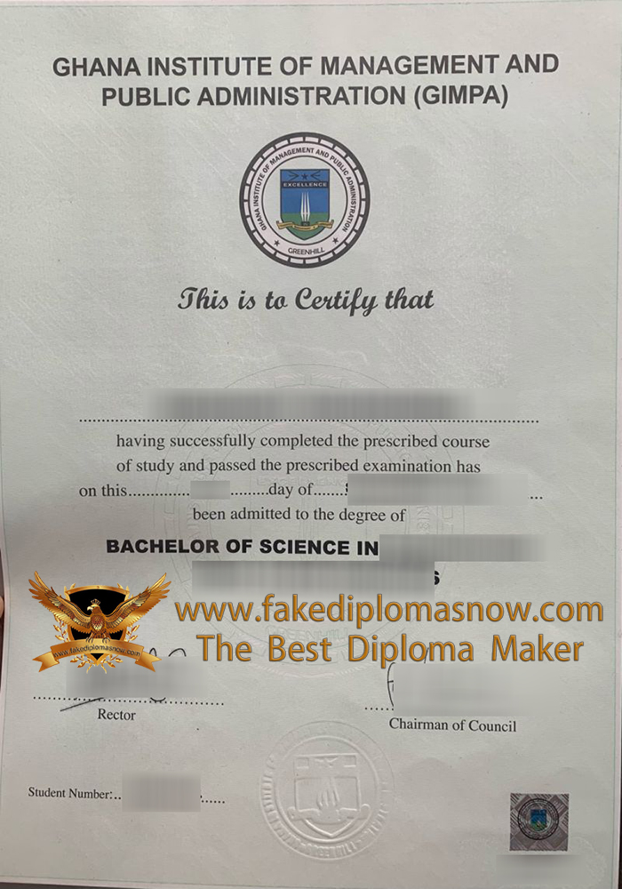 GIMPA diploma