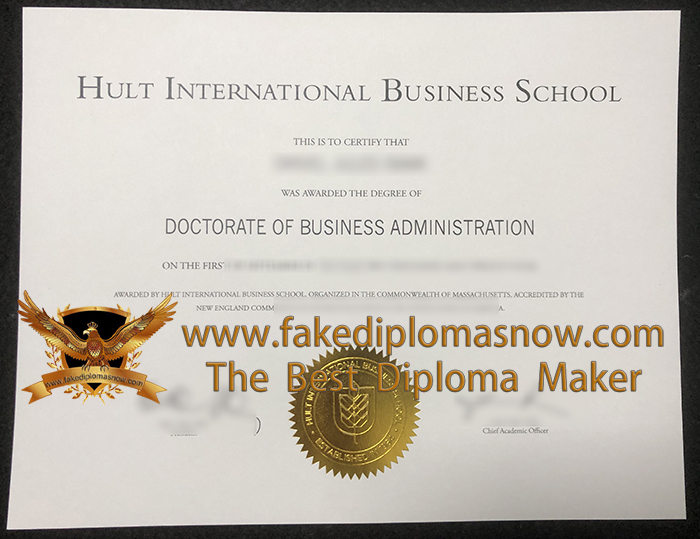 Hult diploma, Hult International Business School DBA degree