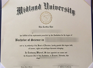 Midland University diploma