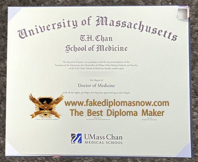 UMass Chan Medical School diploma