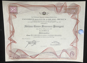 Purchase a UniMiB diploma, Buy a Università di Milano-Bicocca degree