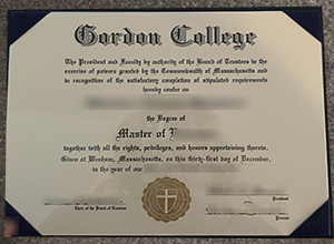 Where can I buy a Gordon College diploma in Massachusetts?