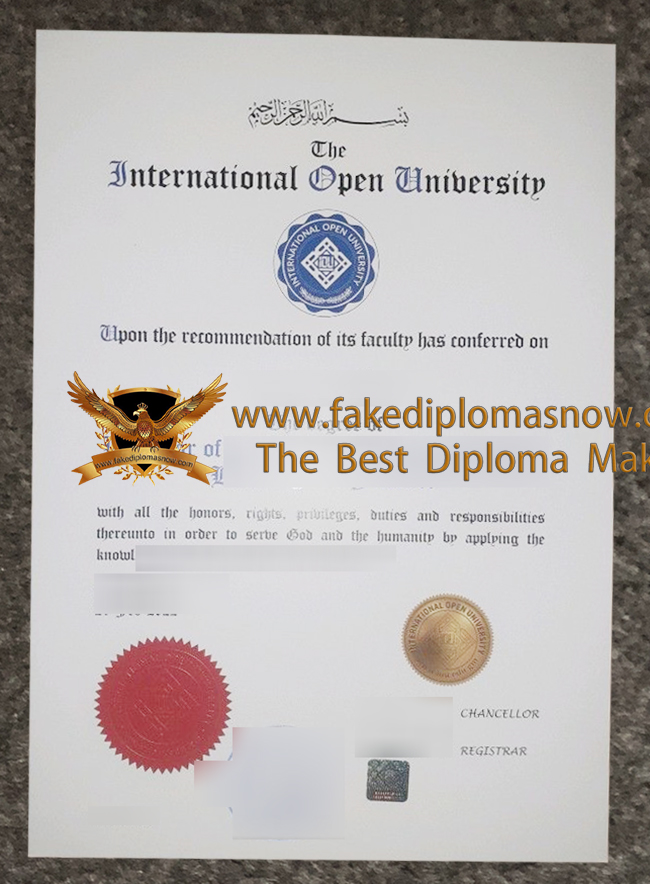 International Open University degree