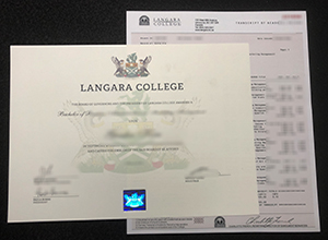 I want to make Langara College degree and transcript