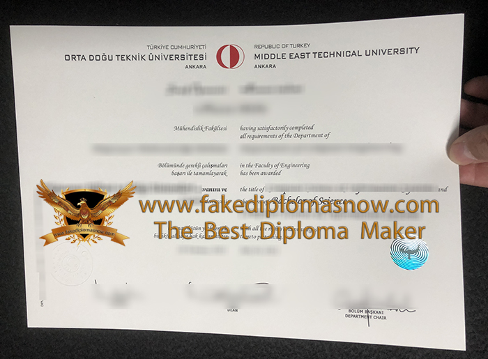 METU diploma, Order a Orta Doğu Teknik Üniversitesi degree