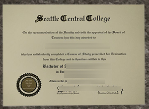 How to buy a Seattle Central College diploma?